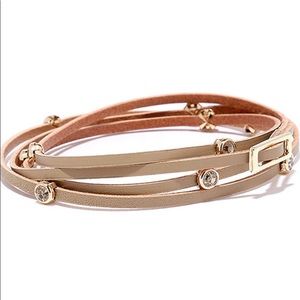Tan Wrap Bracelet